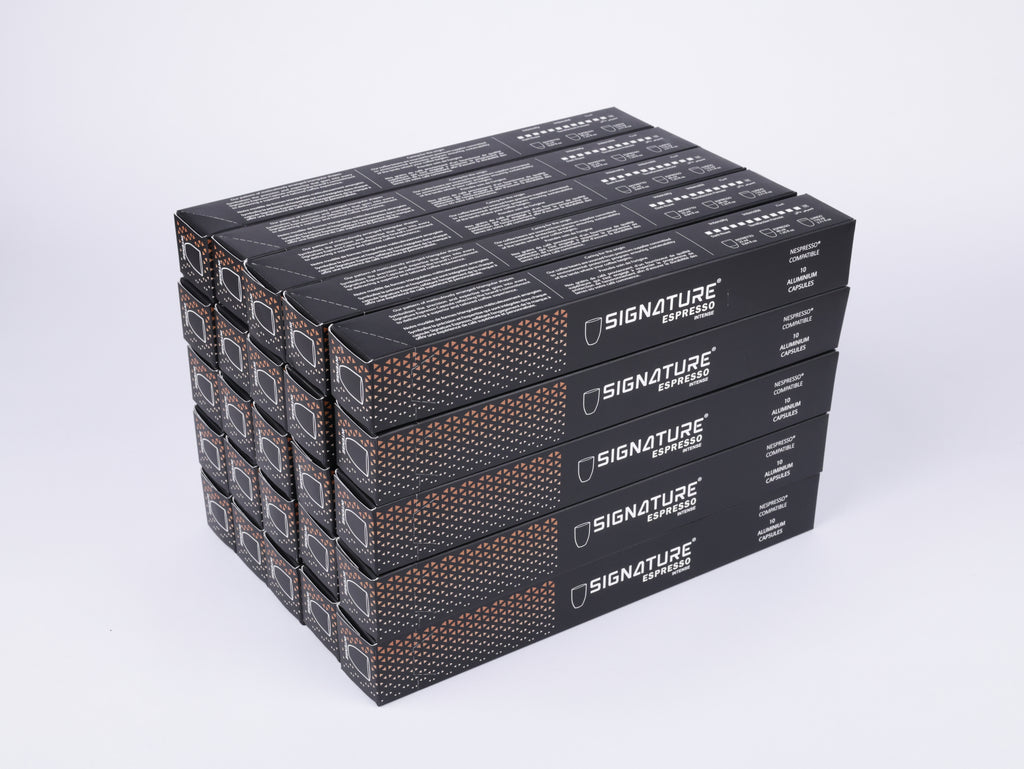 Abonnement Café Trimestriel – 500 Capsules / 50 Tubes